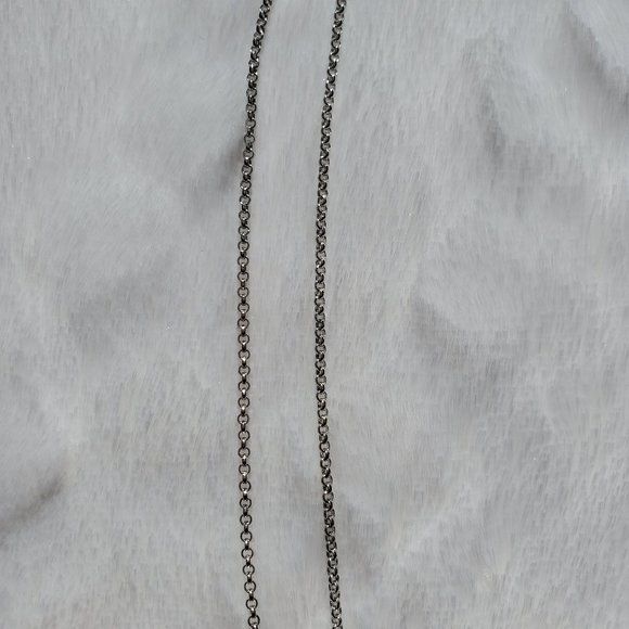 Sapphire Heart of the Ocean Birthstone Necklace - Picture 4 of 6